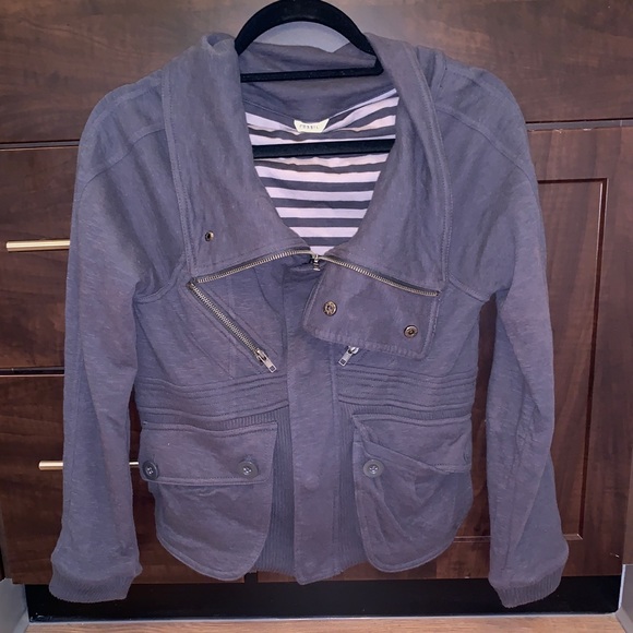 Fossil Jackets & Blazers - Fossil Grey Full Zip jacket